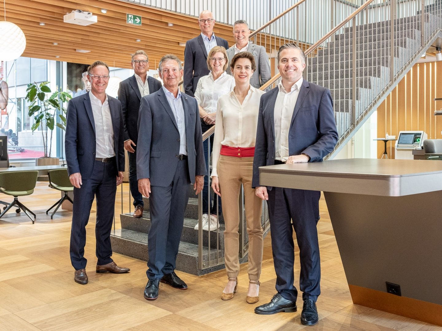Der Verwaltungsrat der neuen Raiffeisenbank St.Gallen Genossenschaft.