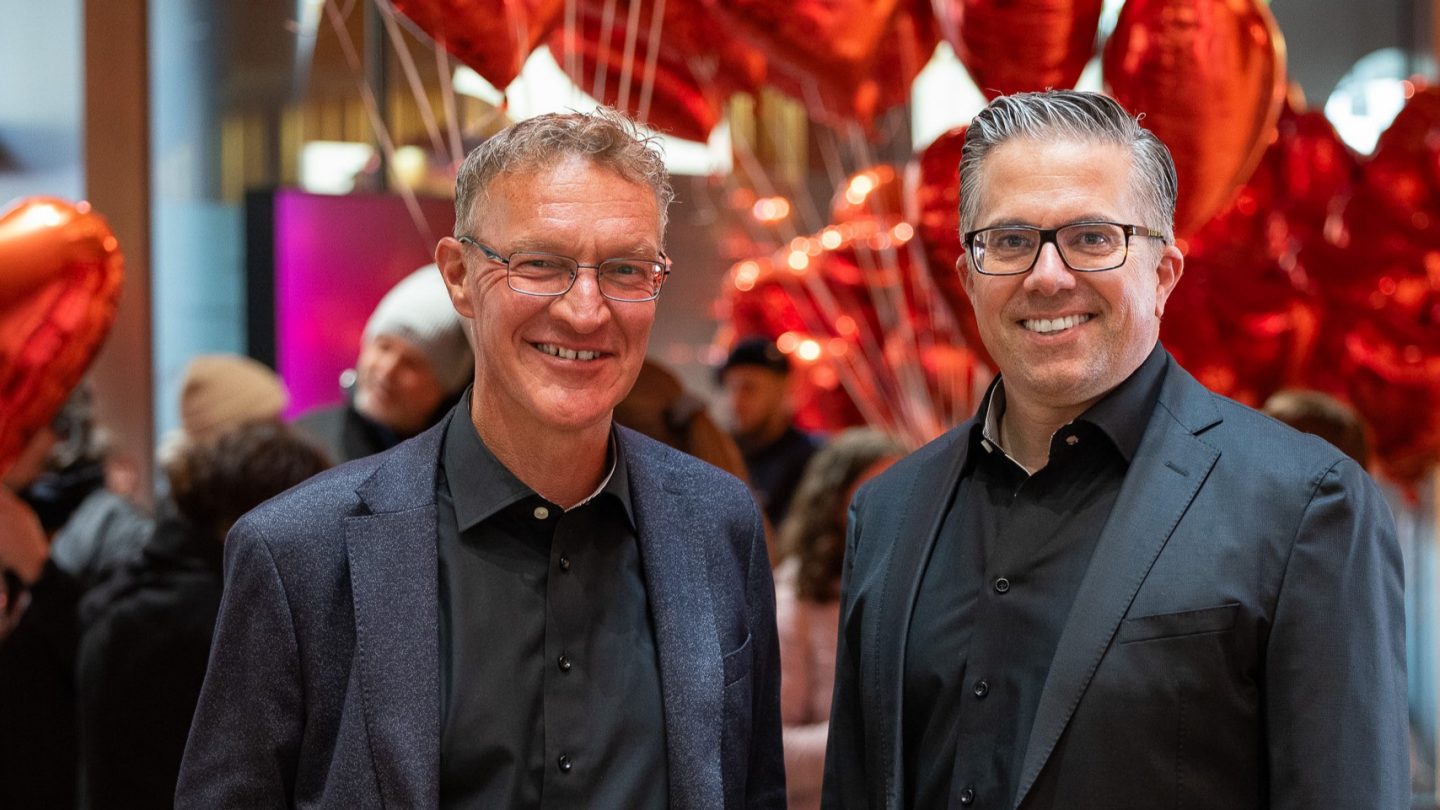 Johannes Holdener, Bankleiter und Christoph Hammer, Präsident des Verwaltungsrates