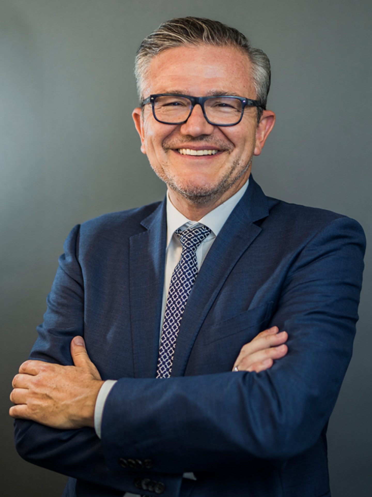 Dominik Holderegger, Vorsitzender der Bankleitung