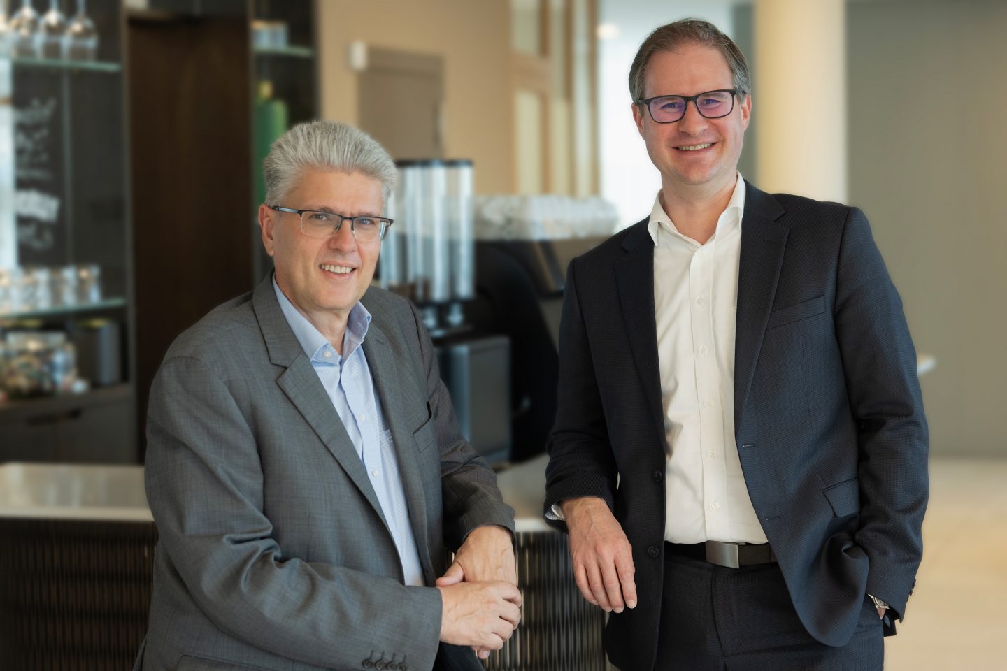 Rolf Zimmermann und Dominik Flury (v.l.n.r.)