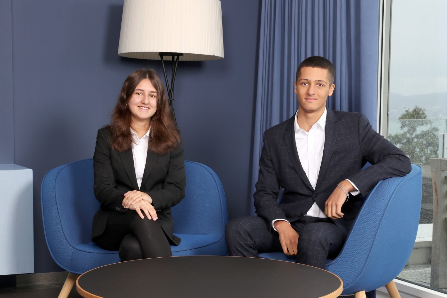 Noah Schilcher und Enya Laub