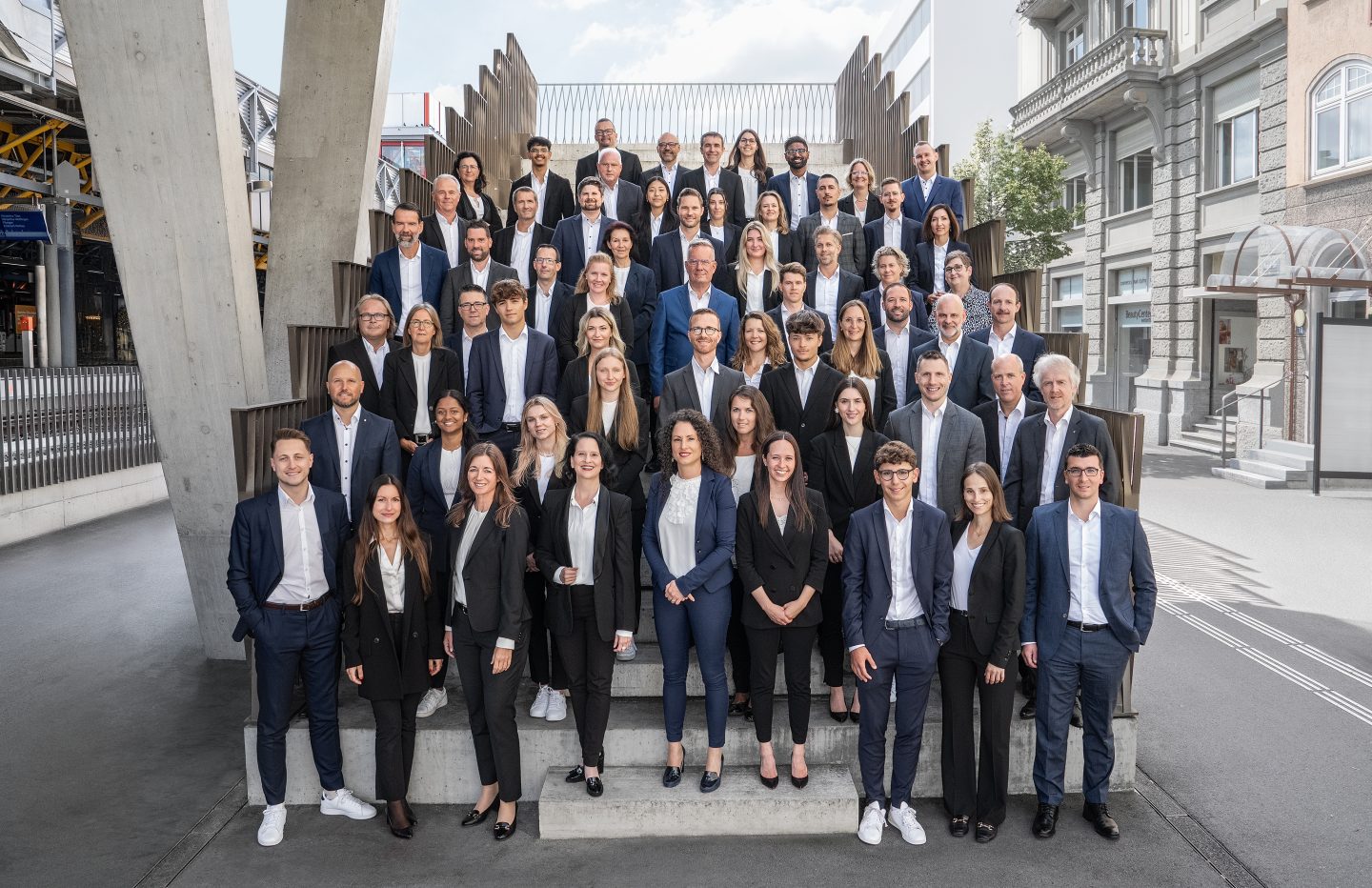 Mitarbeitende der Raiffeisenbank Winterthur