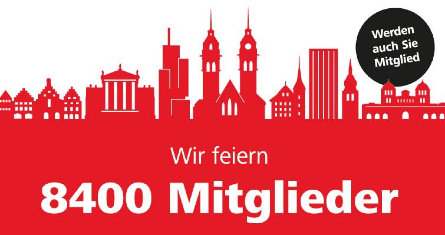 8400 Mitglieder