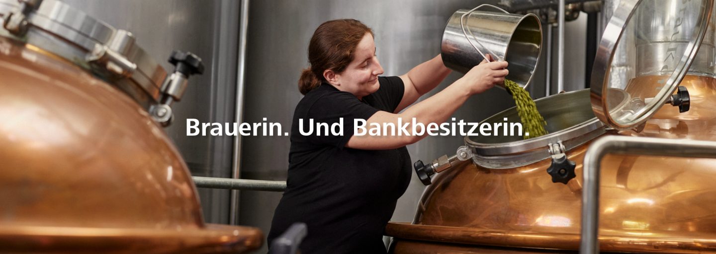 Brauerin. Und Bankbesitzerin.