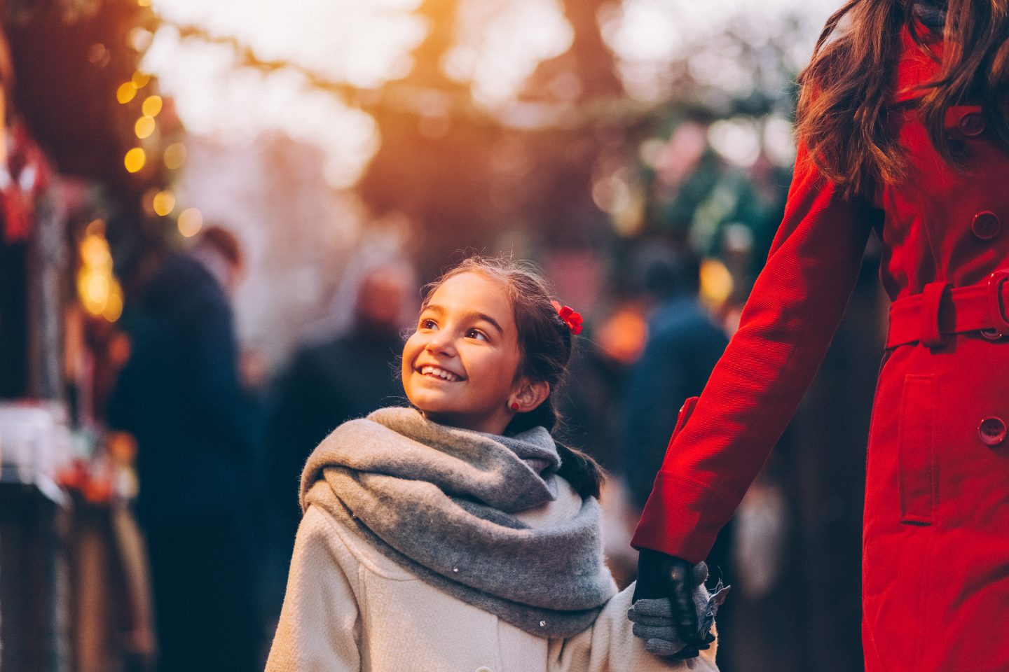 Weihnachtsstimmung Mädchen