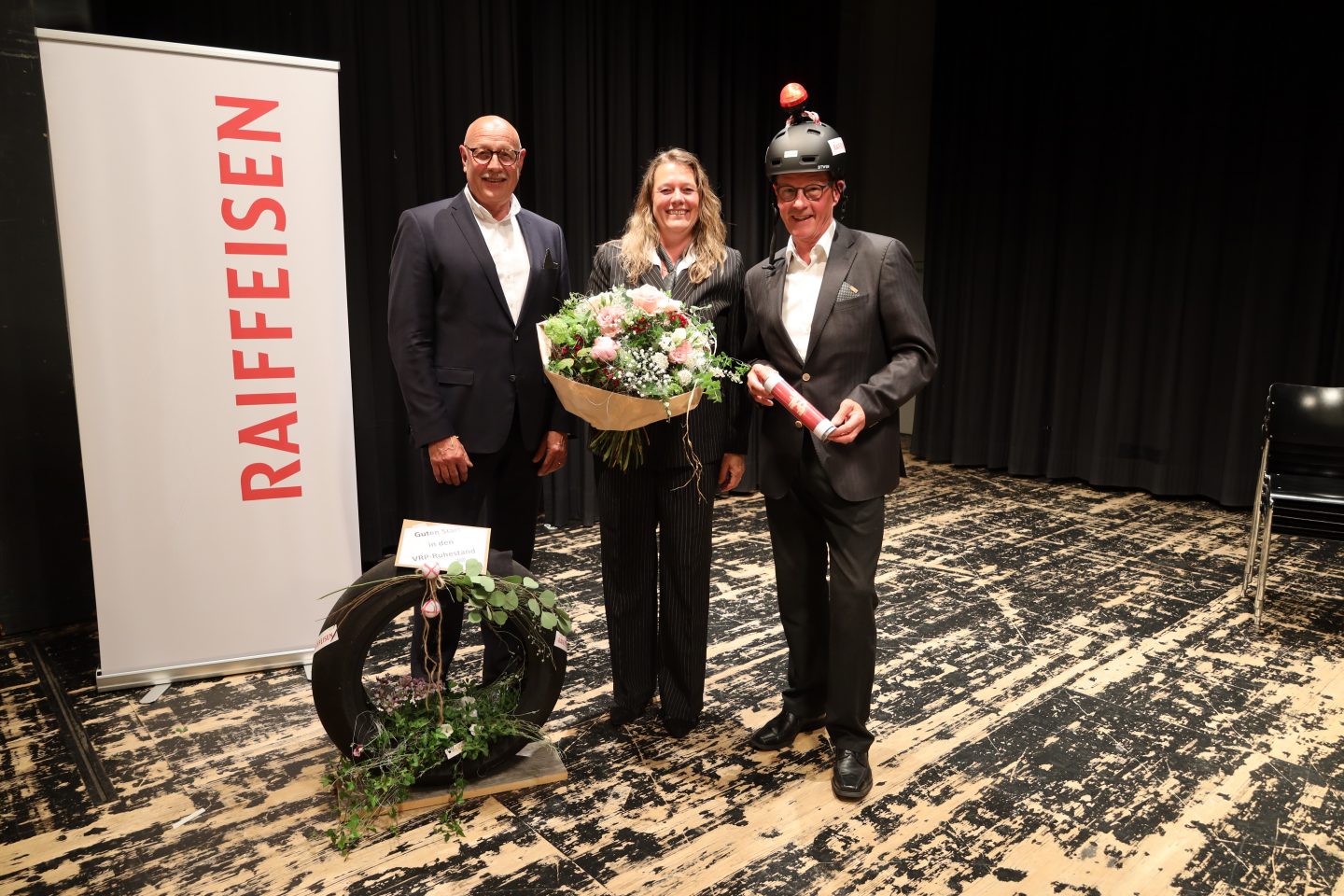 v.l.n.r: Markus Augstburger, Daniela Wittwer, Walter Portenier