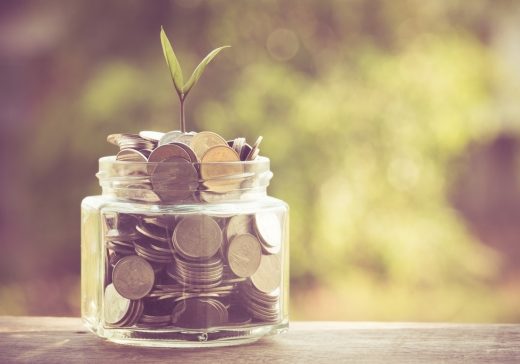 Sinnbild für blühende Zinsen