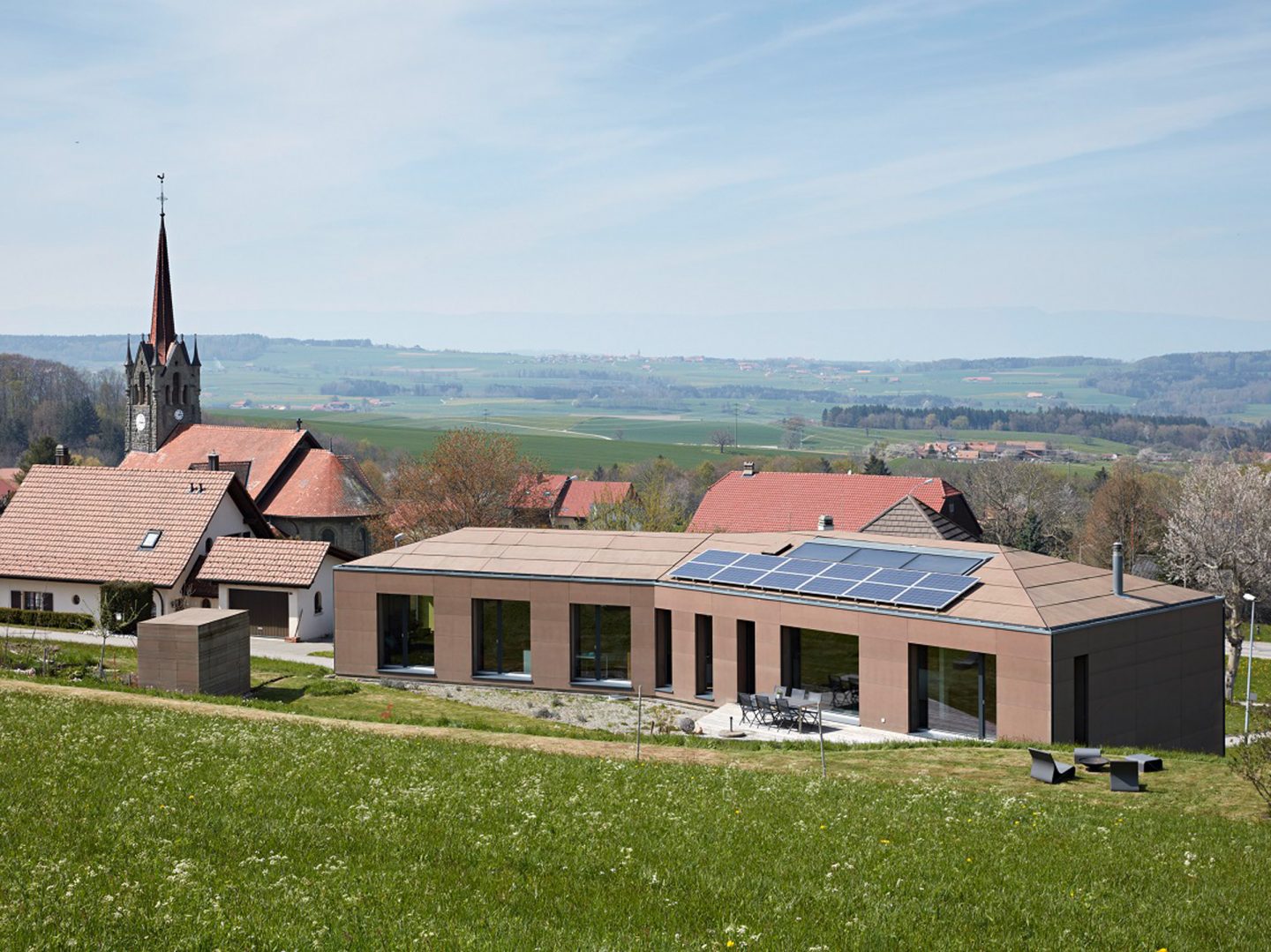 Environnement maison solaire