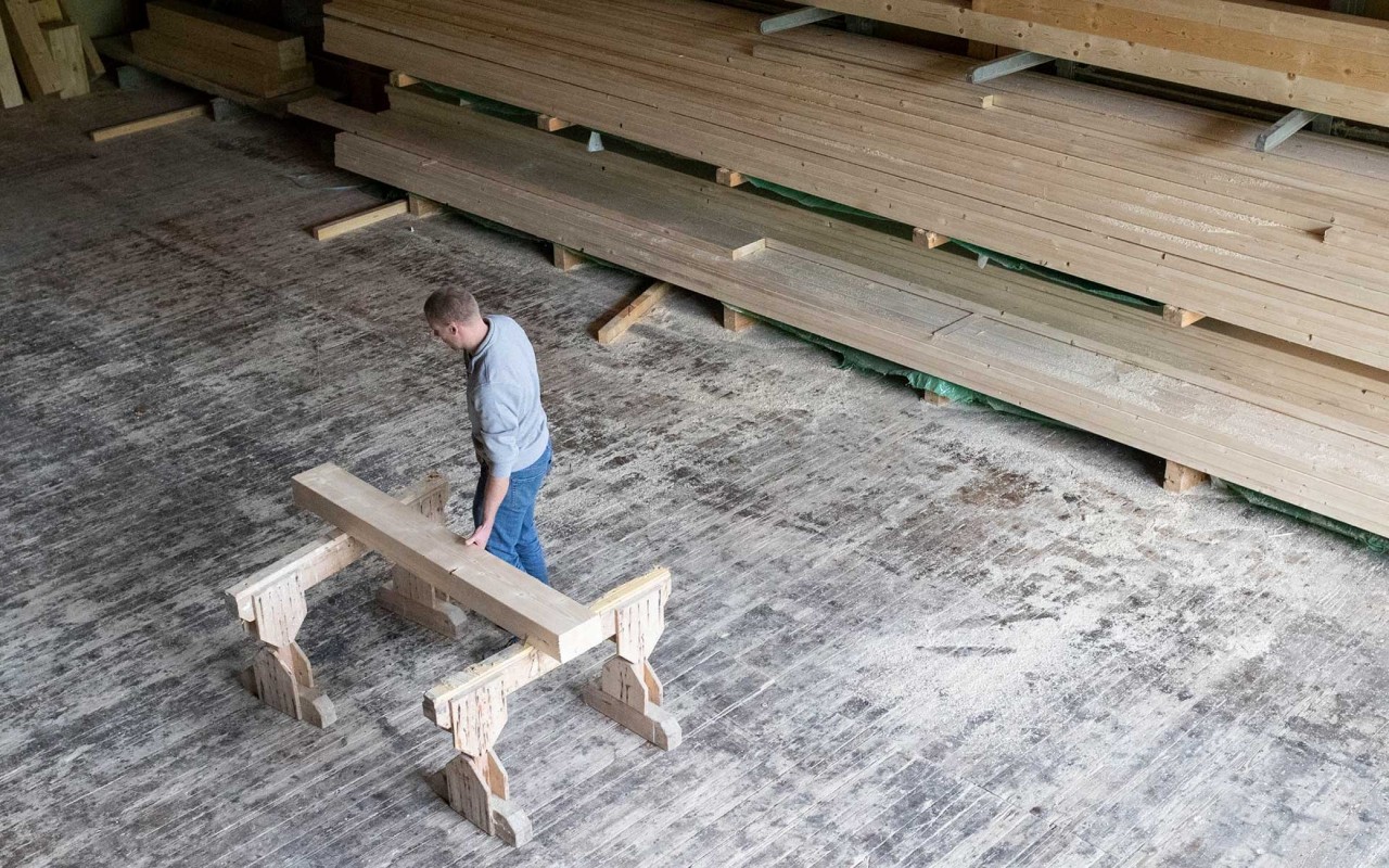 Auf Erfolgskurs: Geschäftsführer Beat Zürcher setzt mit seiner Zürcher Holzbau AG auf Qualitätsarbeit und einen besonders freundlichen Umgang.